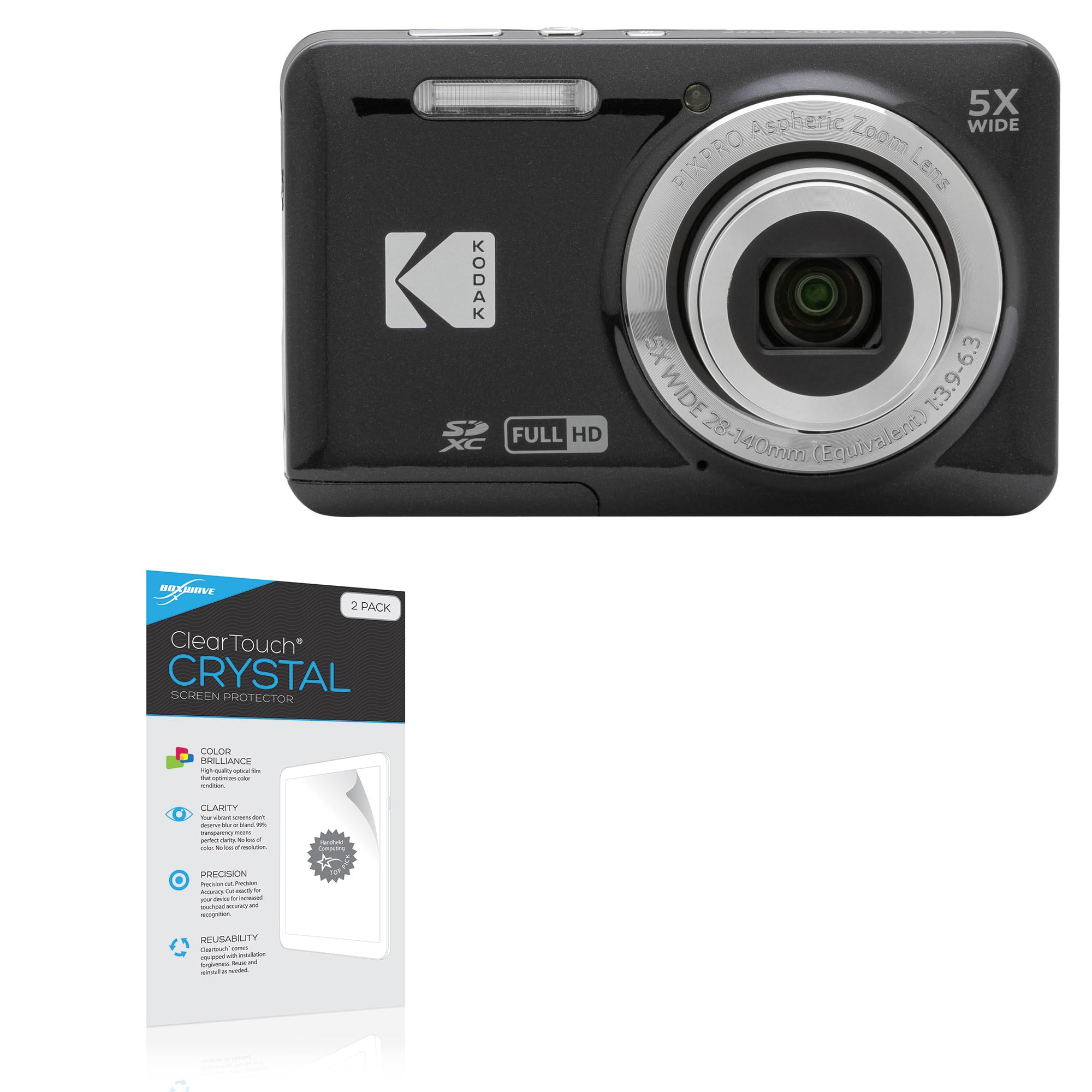 Amazon.com: BoxWave Screen Protector Compatible with Kodak PIXPRO